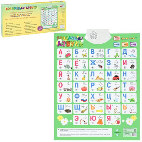 Обучающая игра для малышей Электронный звуковой плакат Говорящая азбука ...