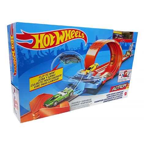 Pista Hot Wheels Action Campeonato de Looping GBF81 GTV13 Mattel Dorémi Brinquedos