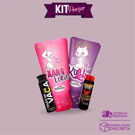 Kit Sexshop Gel Kuloko Dessensibilizante Anal Xana Loka Gel Excitante
