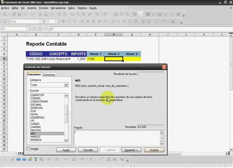 Funciones De Texto En Openoffice YouTube