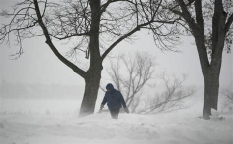 Whitewashed Gigantic Winter Storm Brings Blizzard And Cold To The Us