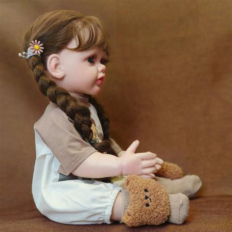 Купить 55 см Бетти, настоящая кукла с укорененными волосами, кукла ...