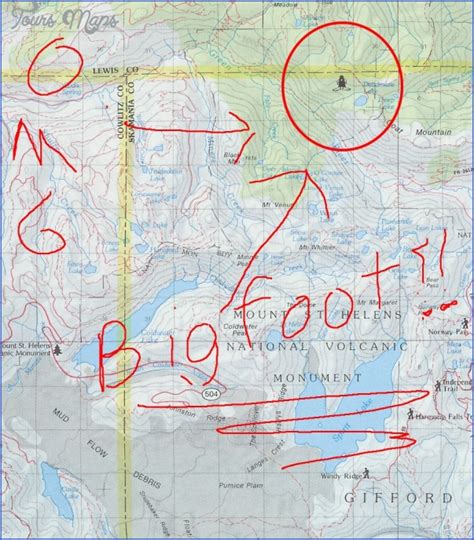 Mercury Nevada Map - ToursMaps.com