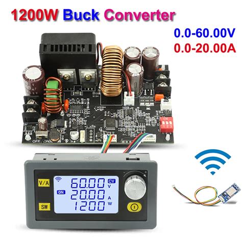 V A W Buck Converter Cc Cv Schritt Down Modul Lcd Einstellbare