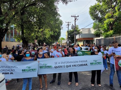 Profissionais De Enfermagem Protestam Pelo Piso Salarial Em Teresina