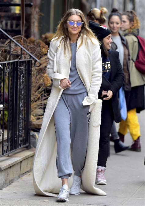 Gigi's 9 Winter Coats All Have Something in Common | Loungewear outfits