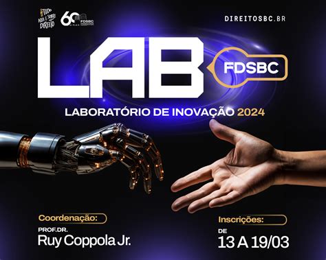 Fdsbc Lab De InovaÇÃo InscriÇÕes Abertas