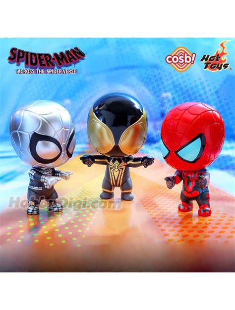Hot Toys Cosbi 迷你珍藏人偶系列 CBX Marvel 蜘蛛俠飛躍蜘蛛宇宙系列套裝 HobbyDigi 電購網