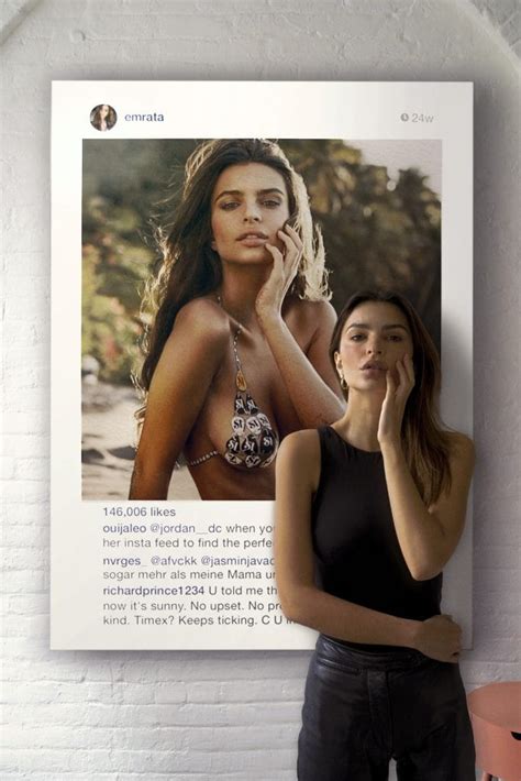 Model Emily Ratajkowski Blasted Richard Prince For Stealing Her Image