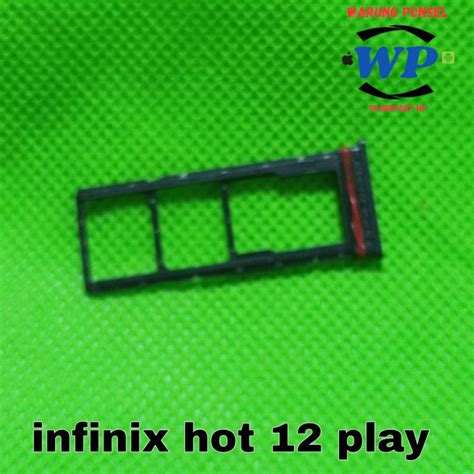 Jual SIMLOCK SIMTRAY INFINIX HOT 12 PLAY X6816 ORI COPOTAN NORMAL Shopee Indonesia