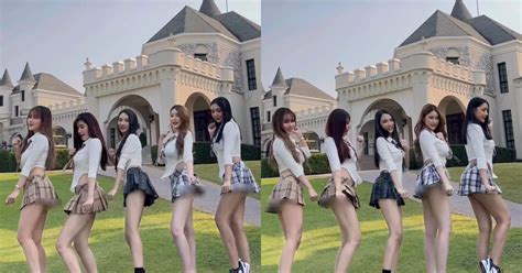 Dàn hot girl mặc đồng phục nữ sinh thực hiện vũ điệu lắc hông gây tranh cãi trái chiều Thời