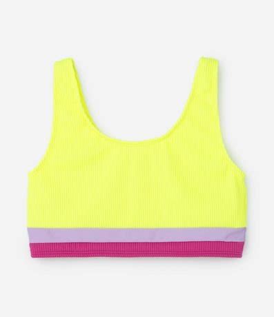 Bikini Infantil Texturizado con Protección UV Talle 5 a 14 años Renner