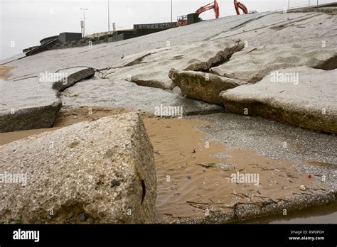 Reinforced Concrete Sea Wall High Resolution Stock Photography And