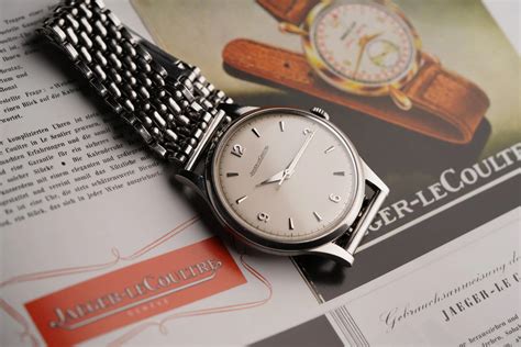 Jaeger LeCoultre Reference 2983 On Gay Freres Bracelet Unpolished Wind Vintage