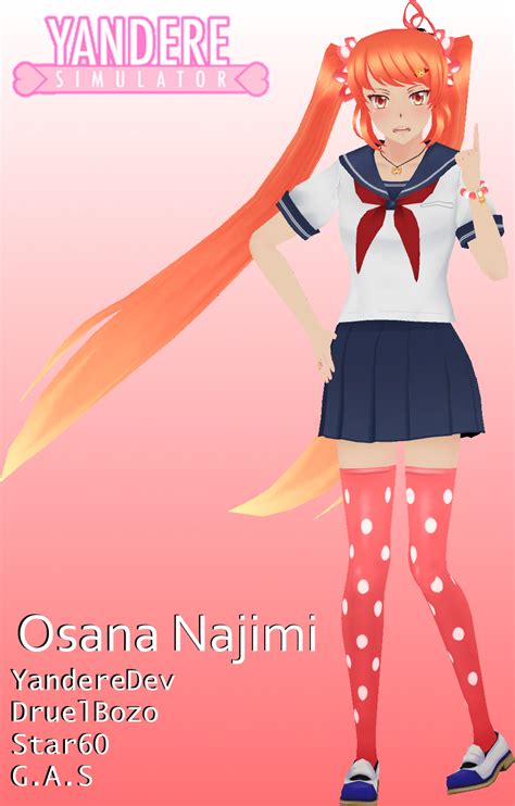 Yandere Simulator Osana Render By Star6o On Deviantart