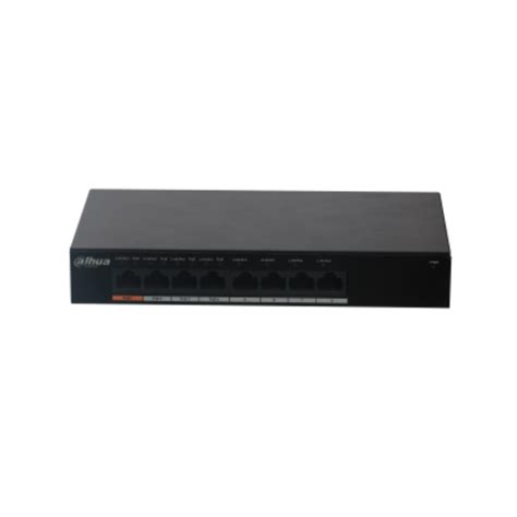 Dahua PFS3008-8GT-60 8-Port Gigabit Ethernet PoE Switch with 4-Port PoE ...