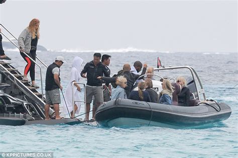 Demi Rose Flaunts Her Curves In A Tiny Red Bikini In Ibiza Daily Mail Online