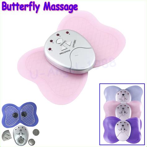 New Butterfly Design Body Muscle Massager Electronic Slimming Massager For Fitness Wholesale