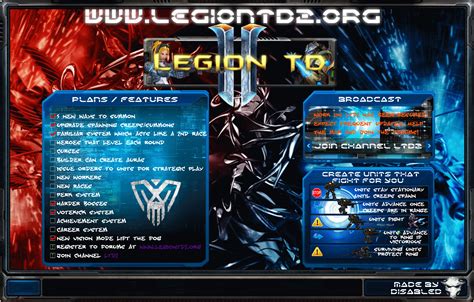 Overview Legion Td 2 Maps Projects Sc2mapster