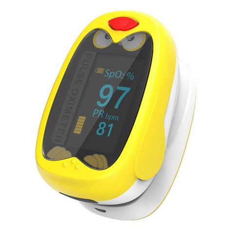 Yonker K1 Paediatric Pulseoximeter Rechargeable, For Hospital, SpO2 ...