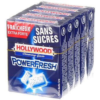 Chewing Gum Sans Sucres Parfum Menthe Forte Les Etuis De Dragees