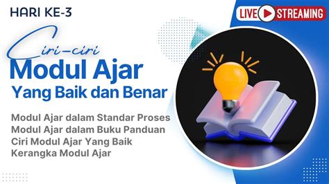 Hari Ke Modul Ajar Dan Rpp Kurikulum Merdeka Menurut Standar Proses