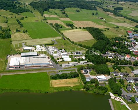 Luftaufnahme Driedorf Industrie Und Gewerbegebiet In Driedorf Im