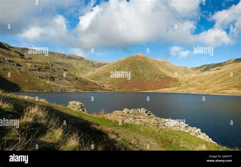kentmere reservoir   kentmere dale head cumbria stock photo alamy