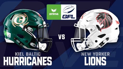 GFL Kiel Baltic HURRICANES Vs New Yorker LIONS Braunschweig Video