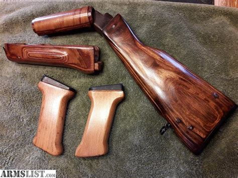 Armslist For Sale Polish Laminated Akm Stock Set And Hungarian Ak Grips