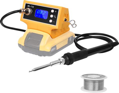 Mellif Cordless Soldering Station For Dewalt V Max Battery Electric