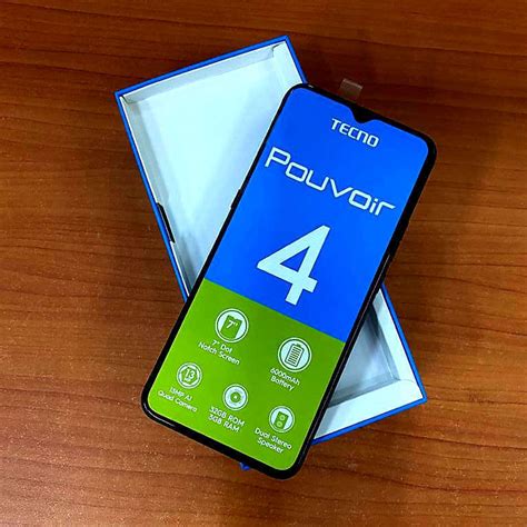 TECNO Pouvoir 4 - Smartphone - 32GB/3GB - 13MP/8MP - 7" - Empreinte ...