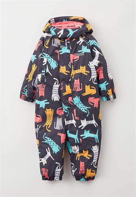 Комбинезон утепленный Crockid, цвет: серый, MP002XG02P89 — купить в ...