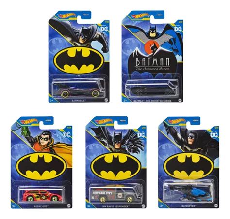 Hot Wheels Batman Hdg Pack Vehiculos Mattel Envío gratis