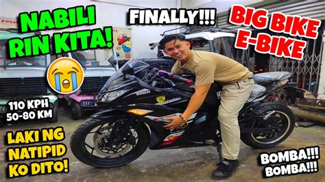 FINALLY NAKABILI NA RIN AKO NG SARILI KONG E BIKE BIG BIKE PA LAKING