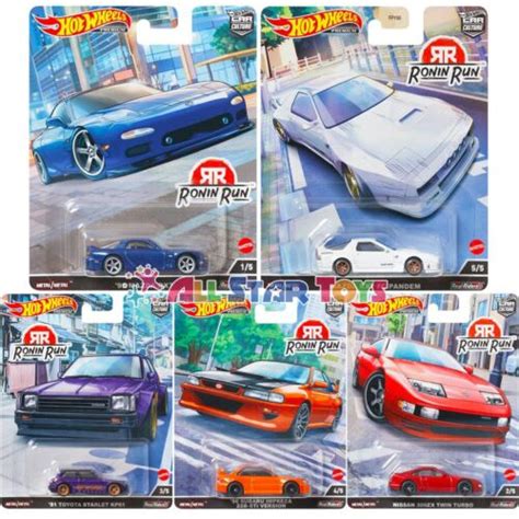 Hot Wheels Premium Car Culture 2023 Ronin Run Set Of 5 FPY86 957P EBay