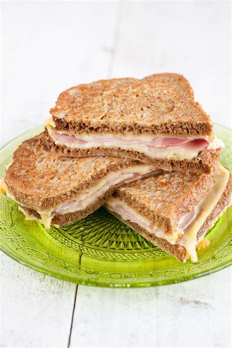 Ham And Cheese Toastie Recipe Ohmydish