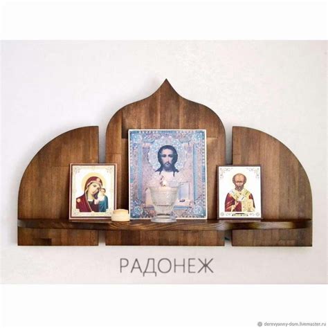 Полка для икон своими руками. Полезная подборка идей (10 фото ...