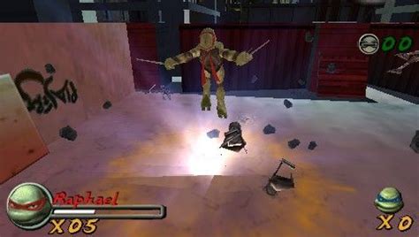 Screenshot of TMNT (PSP, 2007) - MobyGames