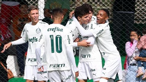 Sub 15 Do Palmeiras Aplica Nova Goleada No Paulista E Segue Invicto Na