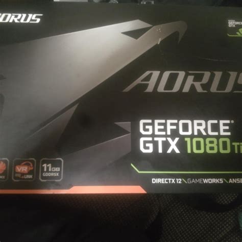 AORUS Geforce GTX 1080 ti – купить в Щёлково, цена 10 000 руб., дата ...