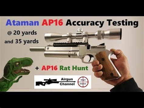 Ataman AP16 Review (AP16 Accuracy Test) + AP16 Rat Hunting! - YouTube