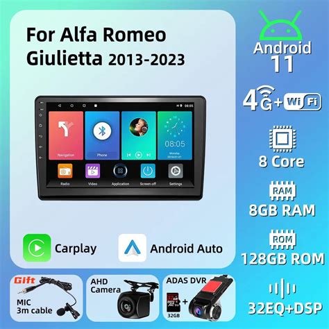 Android Car Radio For Alfa Romeo Giulietta Din