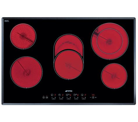 Buy SMEG SE2773TC2 Electric Ceramic Hob Black Free Delivery Currys