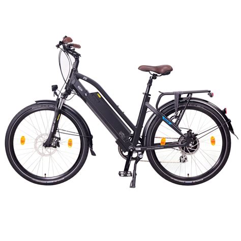 Ncm Milano Plus Black Trekking E Bike City Bike 250w 48v 16ah 7