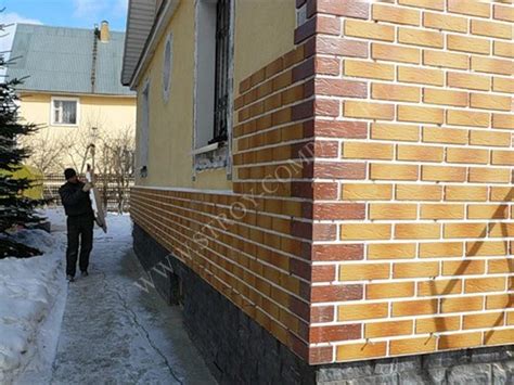 Облицовочные фасадные клинкерные термопанели, монтаж и отделка фасадов ...
