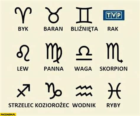 Znaki Zodiaku Rak Logo Tvp Paczaizmpl