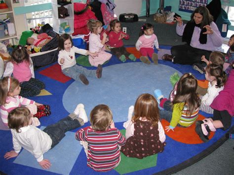 Agassiz Baldwin Community Circle Time At Preschool