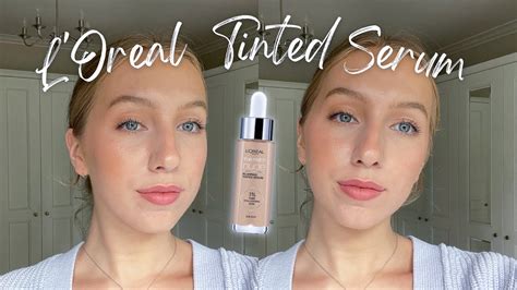 L Or Al True Match Nude Plumping Tinted Serum Review Wear Test