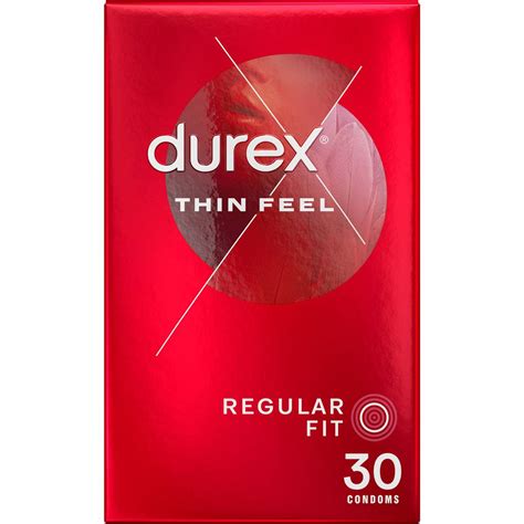 Durex Fetherlite Ultra Thin Feel Condoms 30 Pack Woolworths